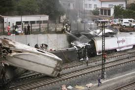 Spanish driver whose derailed train killed at least 80 people while travelling at 120mph in 50mph zone posted Facebook photo showing off the speedometer